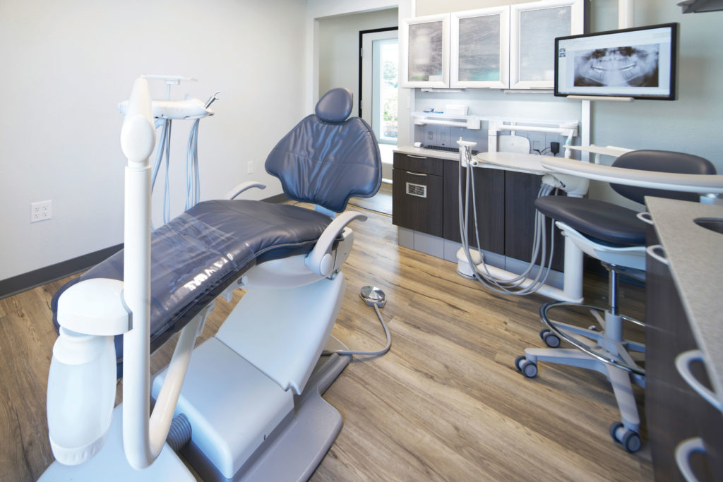 Dr. Scott Loiselle's remodeled office design by Burkhart