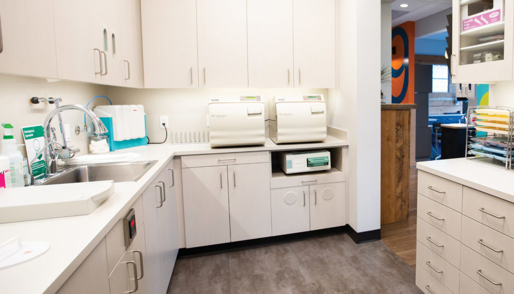 Deschutes River Dentistry Sterilization Room