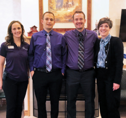 VIP Smiles team and Burkhart Account Manager