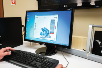 Setting the print guide for a 3D printed surgical guide