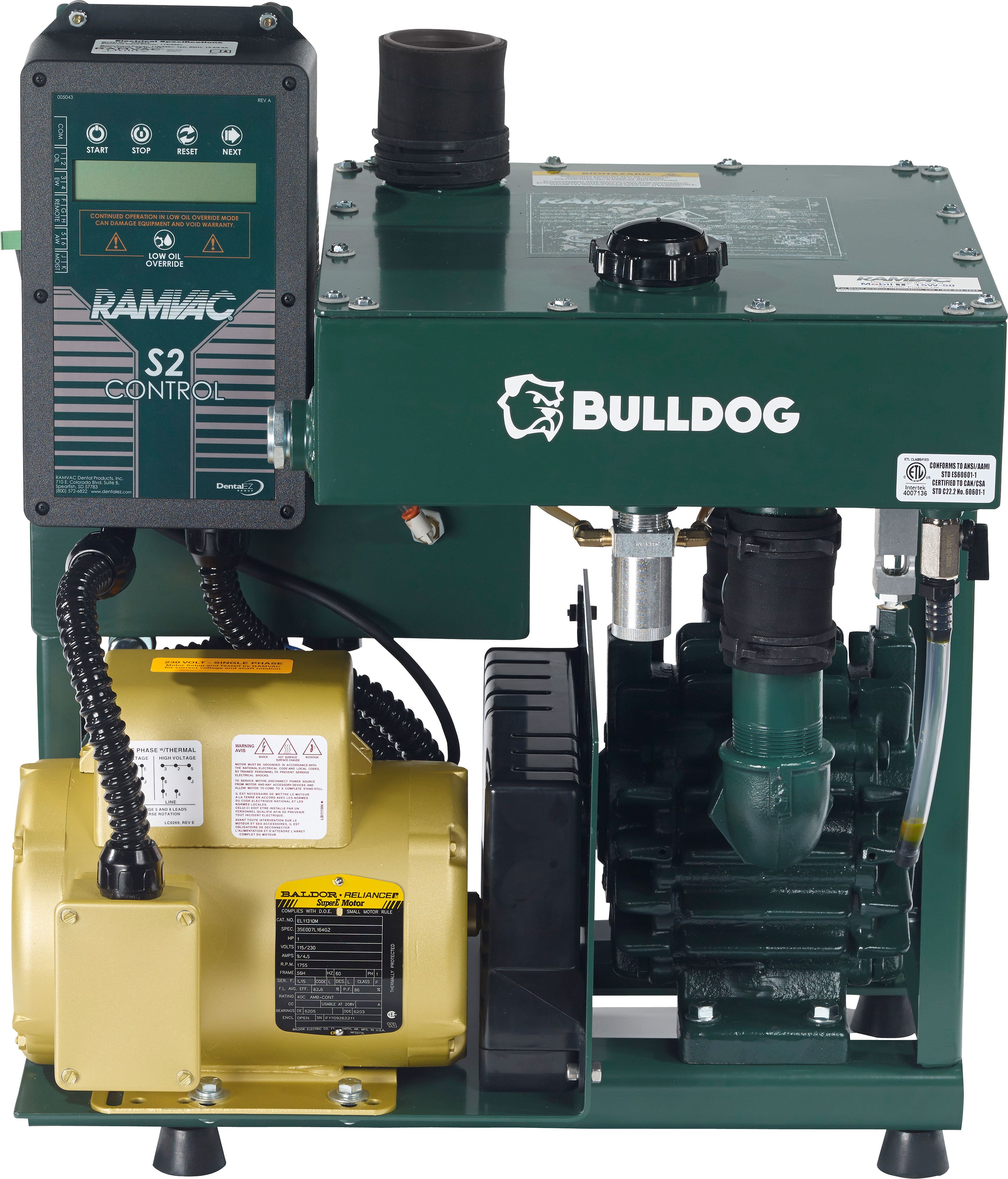 RAMVAC Bulldog QT2 Vacuum Unit