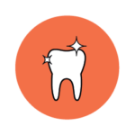 A sparkly tooth icon showcasing improved patient outcomes