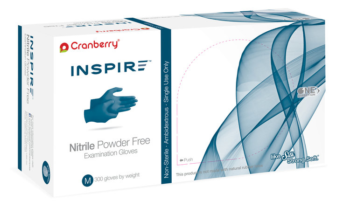 Cranberry Inspire Nitrile Gloves