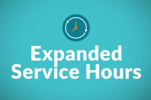 Expanded Service Hours