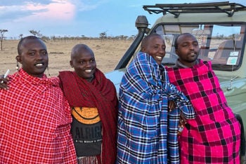 Masai guides