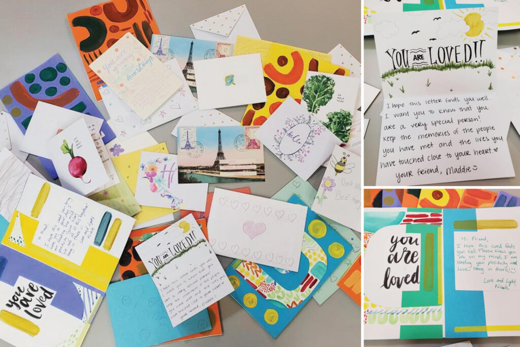 Giving Back – Letters to Elderly