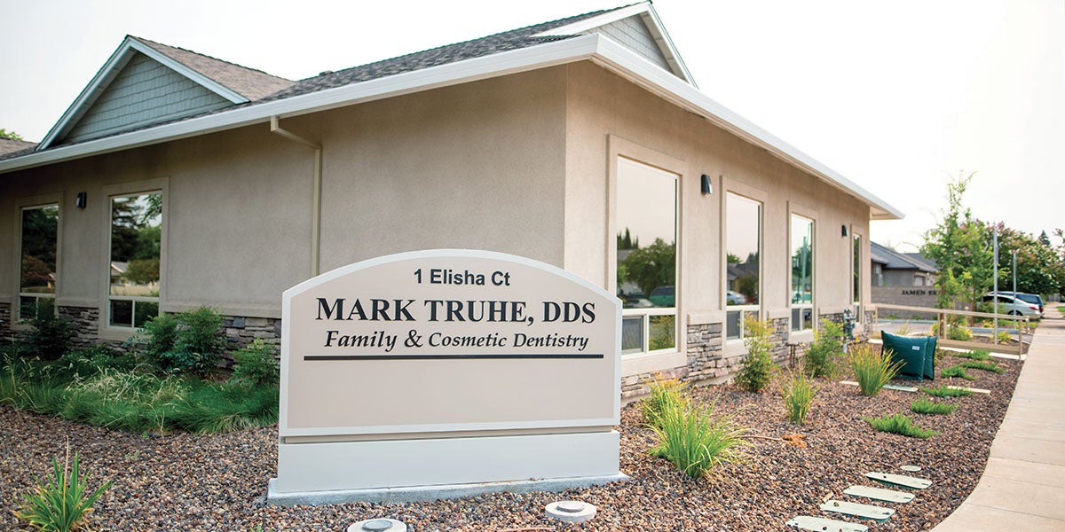 The Exterior of Dr. Mark Truhe's Practice