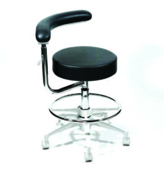 Arete Pro Operator's Contour Stool w/3 Lever Mech 1