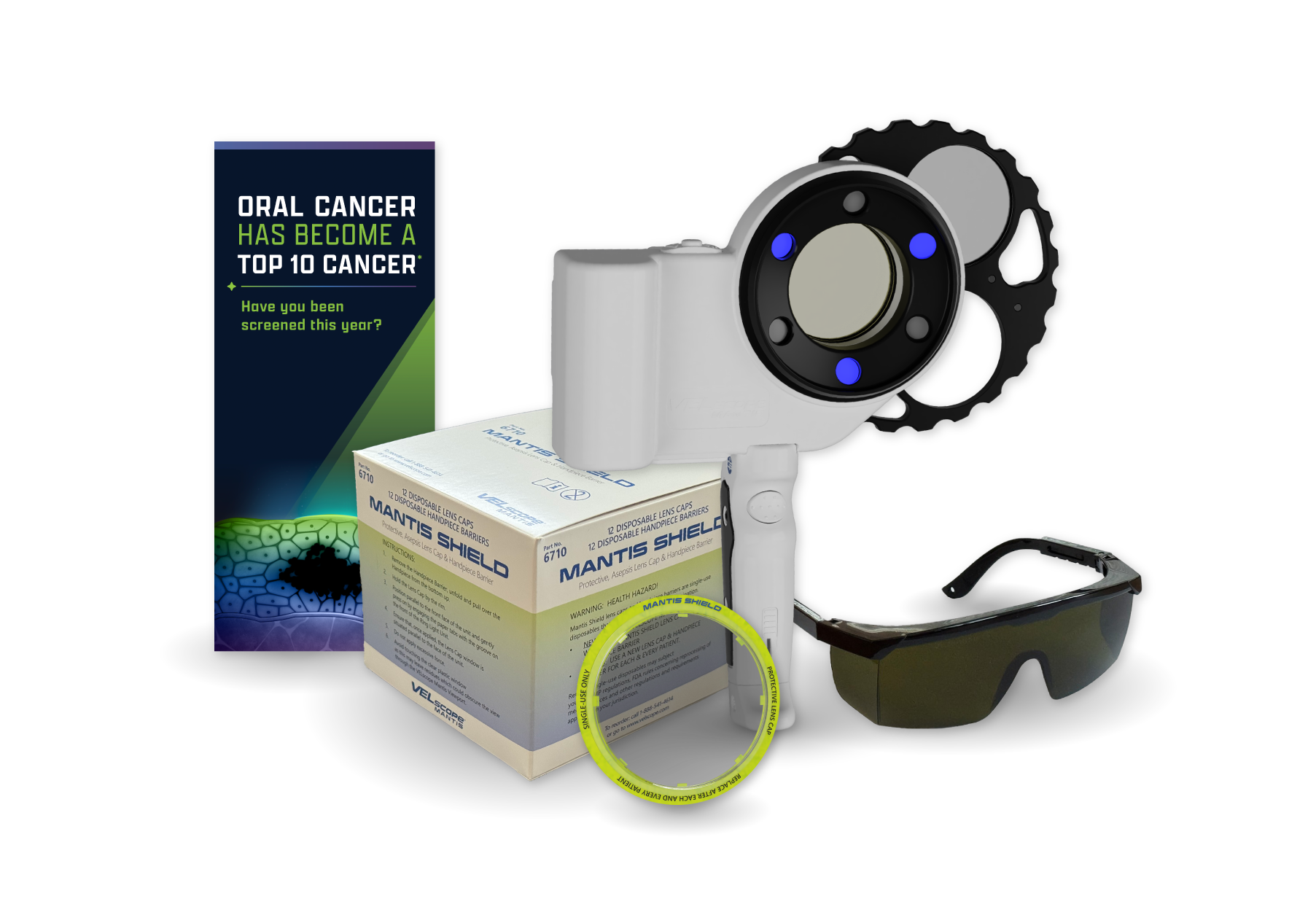 Mantis Visual Scope LED Dental VELscope Mantis Oral Cancer Screening System - Digital & 3D ...